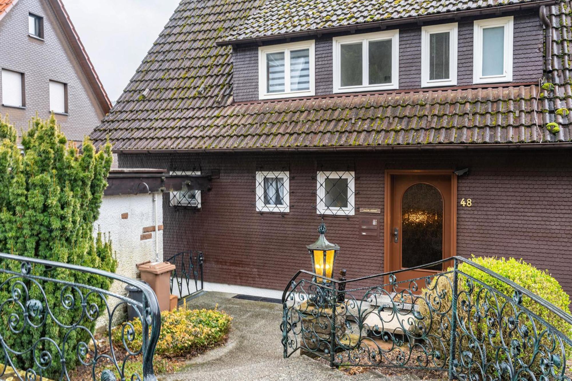 Ferienhaus Burghalde Mit Sauna 알피르스바흐 외부 사진